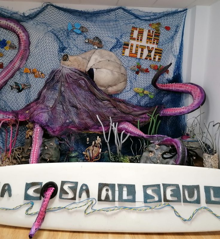 EXPOSICIÓN DE ARTE CON RESIDUOS